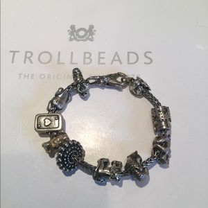 Authentic TROLLBEADS bracelet